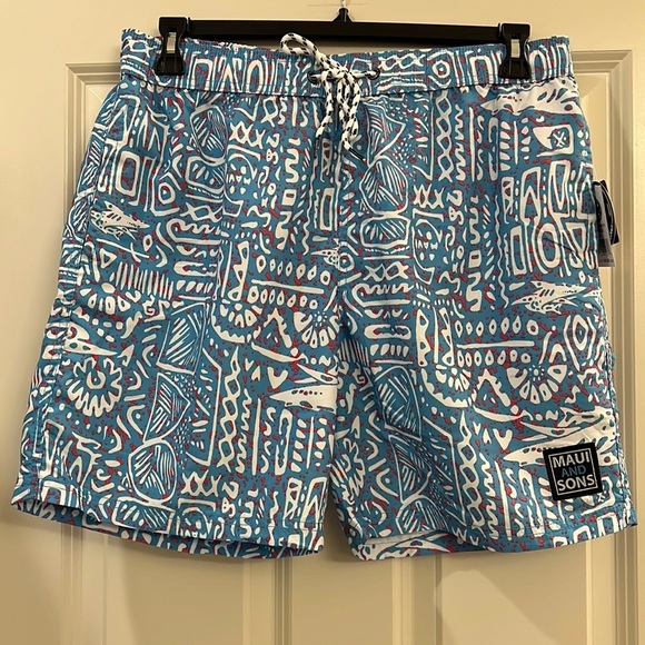 Maui and Sons swim pool shorts - Picture 1 of 7